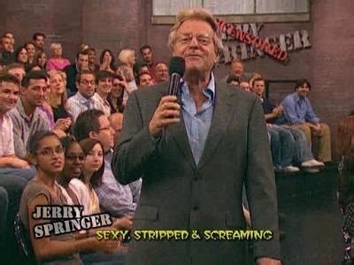 A grown man, who was introduced as Heidi, discussed what it was like going through life dressed. . Nude jerry springer